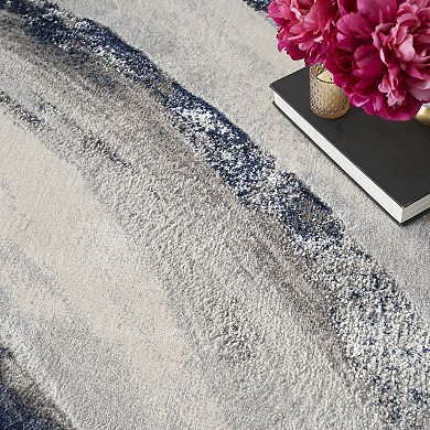 Nourison Splash Modern Curve Indoor Area Rug