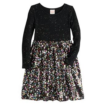 Girls 4-12 Jumping Beans® Sequin Tutu Dress