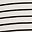 Ivory Black Stripe