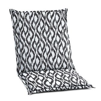 BrylaneHome Bh Outdoor Performance Flanged Hinged Cushion