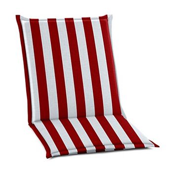 BrylaneHome Bh Outdoor Performance Flanged Hinged Cushion