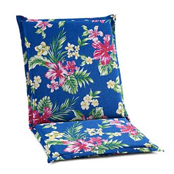 BrylaneHome Bh Outdoor Performance Flanged Hinged Cushion