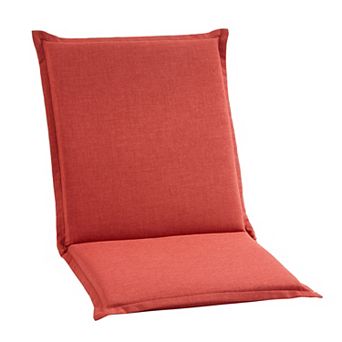 BrylaneHome Bh Outdoor Performance Flanged Hinged Cushion