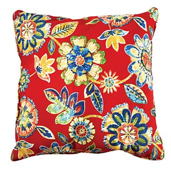 BrylaneHome Bh Outdoor Performance 20 Square Throw Pillow