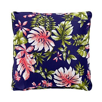 BrylaneHome Bh Outdoor Performance 20"" Square Throw Pillow
