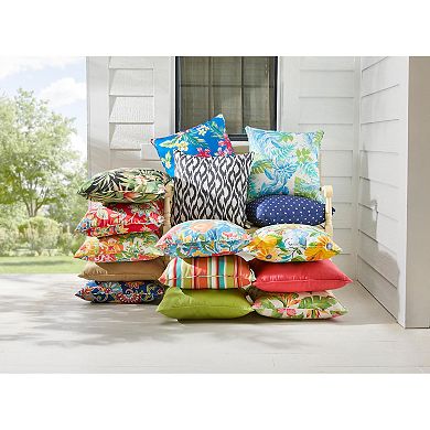 BrylaneHome Bh Outdoor Performance 16 Sq. Toss Pillow