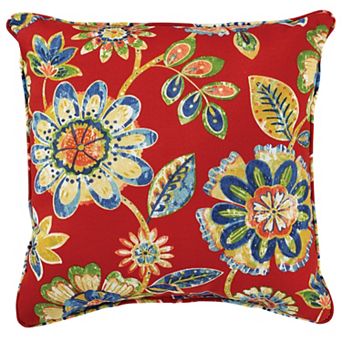 BrylaneHome Bh Outdoor Performance 16"" Sq. Toss Pillow