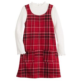 Girls 4-12 Jumping Beans® Cozy Mock Neck Top & Dress Set