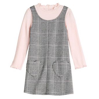 Baby & Toddler Girls Jumping Beans® Cozy Top & Heart Pocket Dress Set