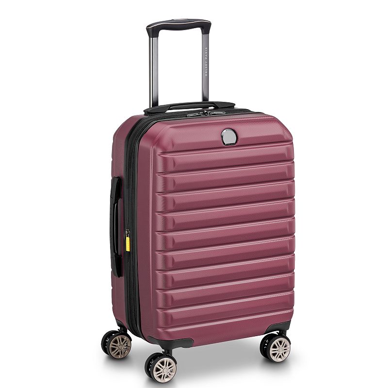 DELSEY PARIS Air Armour 2.0 Hardside Expandable Spinner Luggage, Red