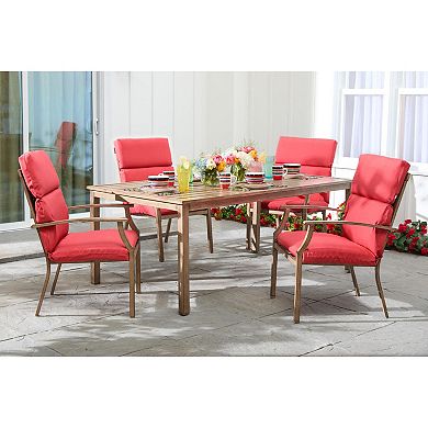 BrylaneHome Bh Performance Universal Chair Cushion