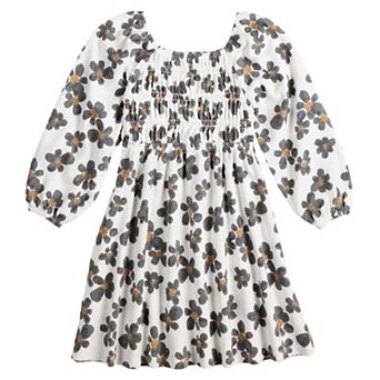 Baby & Toddler Girls Jumping Beans® Smocked Texture Knit Dress