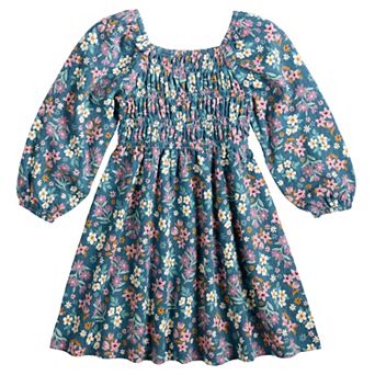 Baby & Toddler Girls Jumping Beans® Smocked Texture Knit Dress