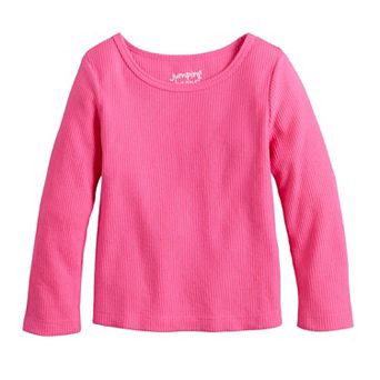 Baby & Toddler Girls Jumping Beans® Long Sleeve Thermal Tee