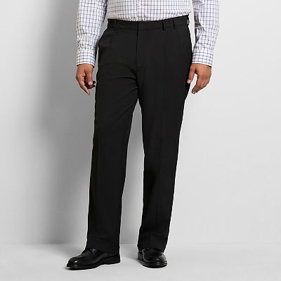 van heusen pleated dress pants Flex Fit Stain Shield Straight Leg Pant
