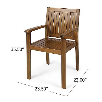 Merax Outdoor Dining Chairs，Set of 2