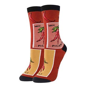 Women's Crew Socks - Picante
