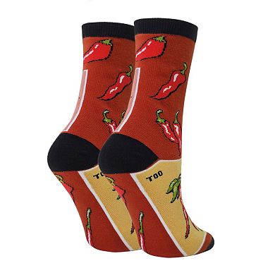 Women's Crew Socks - Picante