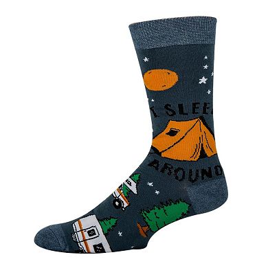 Men's Crew Socks - Sleep Around