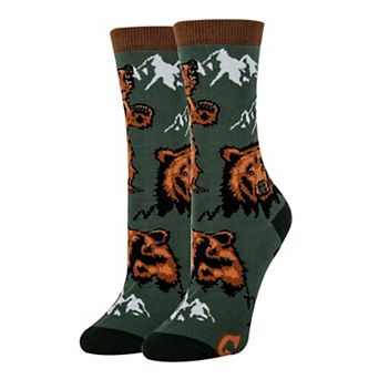 Women's Crew Socks - Be Grizzly