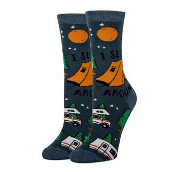 Women's Crew Socks - Sleep Around