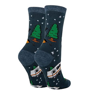 Women's Crew Socks - Sleep Around