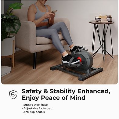 Sunny Health & Fitness Smart Compact Mini Elliptical