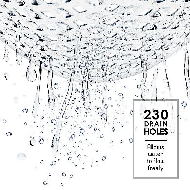 Clara Clark Shower Mat - 35"x16" Bathtub Mat Non Slip with Suction Cups