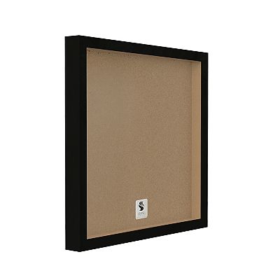 Stupell Home Decor Rustic Sports Basketball Framed Canvas Wall Art