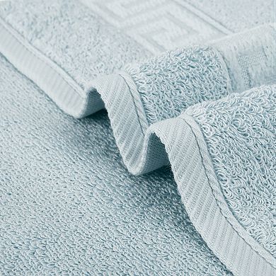 Cotton Hand Towels, 13" x 29" Solid Soft Absorbent Hand Towel for Bathroom, Kitchen 4 Pack