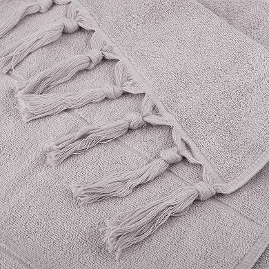 Decorative Turkish Hand Towels Set of 2, Cotton Absorbent Soft Bath Towel Set, 14" x 30"