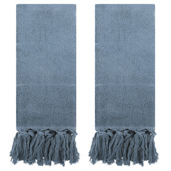 Decorative Turkish Hand Towels, Cotton Absorbent Soft Bath Towel Set, 14" x 30"