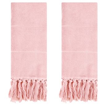 Decorative Turkish Hand Towels, Cotton Absorbent Soft Bath Towel Set, 14" x 30"