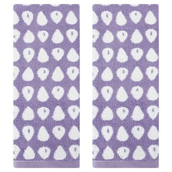 Cute Cartoon Hand Towel Set, 14" x 30" Pure Cotton Hand Towels, Soft Absorbent Towels 2 Pack