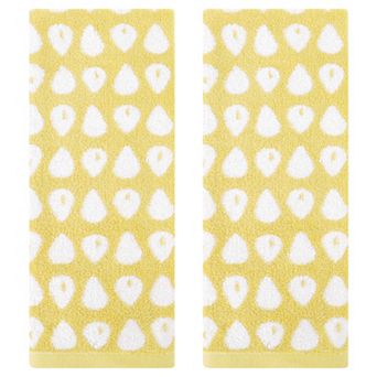 Cute Cartoon Hand Towel Set, 14" x 30" Pure Cotton Hand Towels, Soft Absorbent Towels 2 Pack