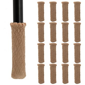 16 pc Chair Leg Cover, Floor Protectors, Chair Covers Caps, Chair Leg Covers for Hardwood Floors