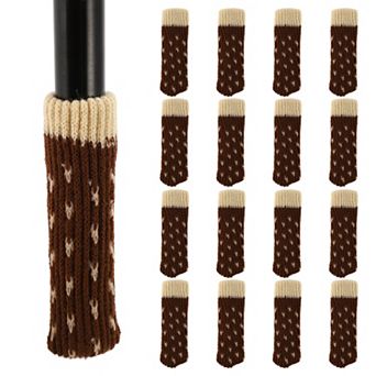 16 pc Chair Leg Cover, Floor Protectors, Chair Covers Caps, Chair Leg Covers for Hardwood Floors