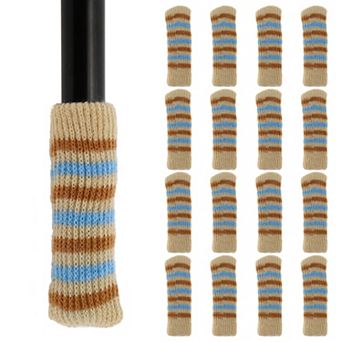 16 pc Chair Leg Cover, Floor Protectors, Chair Covers Caps, Chair Leg Covers for Hardwood Floors