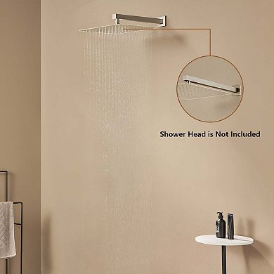 Square Wall-Mount Shower Arm