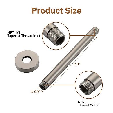 Round Ceiling Mounted Showr Arm