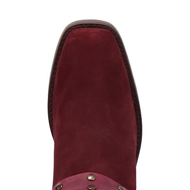 Dingo Bronco Men's Suede Leather Boots