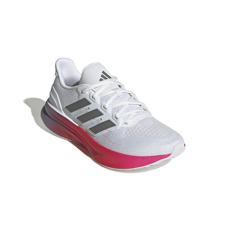 adidas Ultrarun Women's Lightweight Running Shoes, Size: 6, White Gray Black