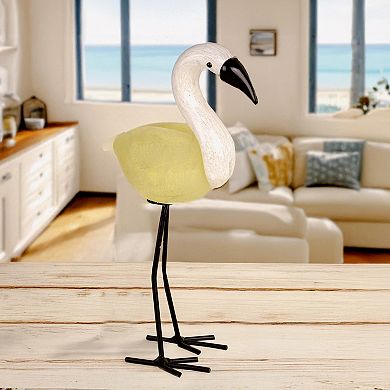 Glass Pelican Figurine Table Decor