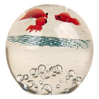 Koi Fish Orb Table Decor