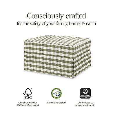 Namesake Crawford Gliding Ottoman