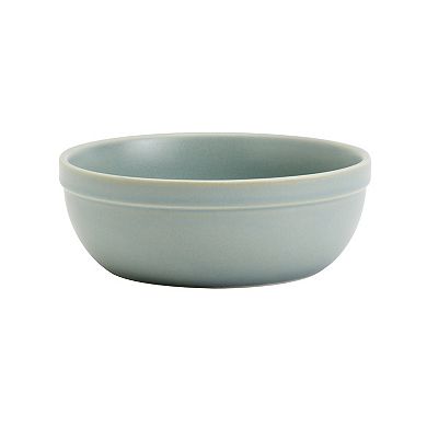 Mingle & Co. 12-piece Giselle Aqua Dinnerware Set
