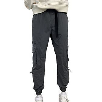 Men's Caliber Denim Co. Attack Nylon Cargo Pants with Buckle