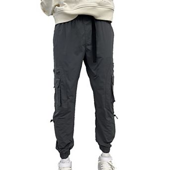 Men's Caliber Denim Co. Attack Nylon Cargo Pants with Buckle