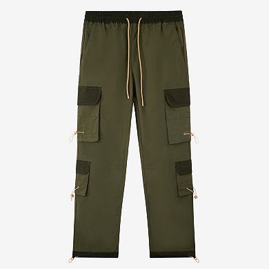 Men's Caliber Denim Co. Cable Nylon Cargo Pants