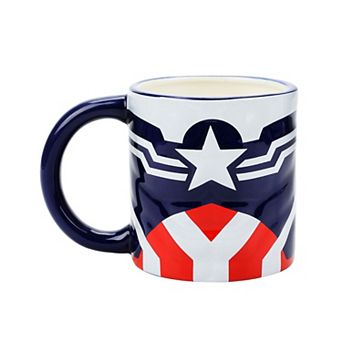 Marvel Captain America 16 oz. Sculpted Ceramic Mug